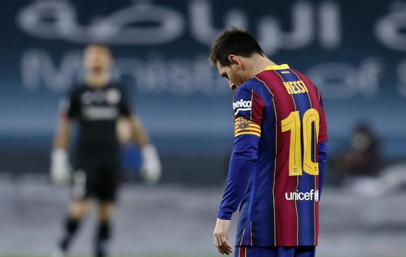VIDEO | Lionel Messi a primit primul cartonaș roșu, după 754 de meciuri jucate la FC Barcelona. De ce a fost eliminat