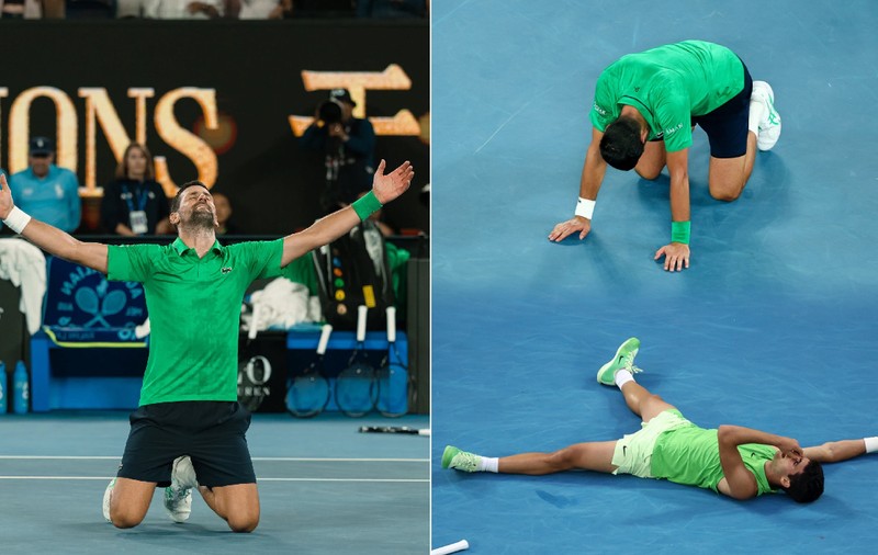 Novak Djokovici l-a învins pe Jannik Sinner şi e cel mai în vârstă jucător ajuns în finala Australian Open