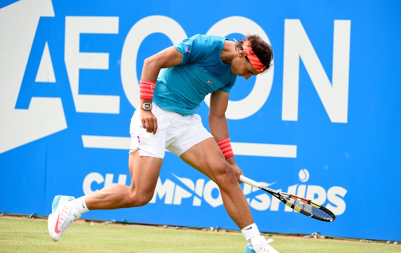 Spaniolul Rafael Nadal a fost eliminat de la Queen's