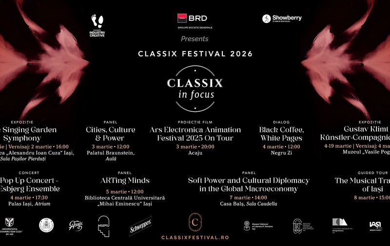 Dialog, expoziții și intervenții culturale în cadrul Classix Festival