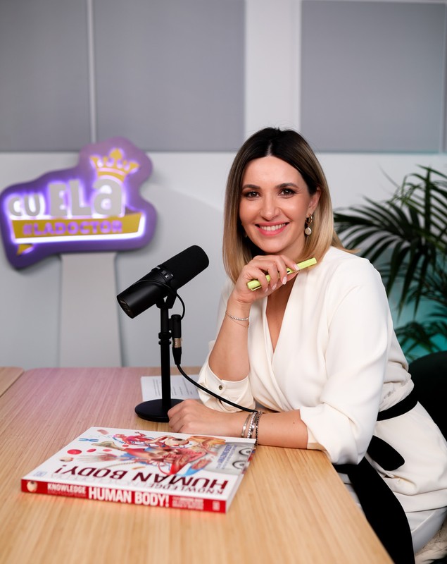 Podcastul Elei Crăciun se va difuza la TV. În ce emisiune poate fi urmărit. „Sunt superîncântată că am reușit”