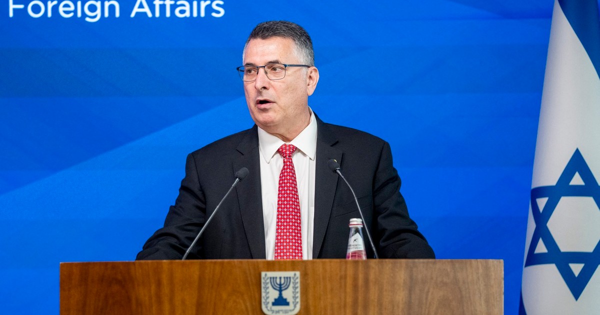 Ministrul israelian de externe Gideon Saar Foto: Profimedia