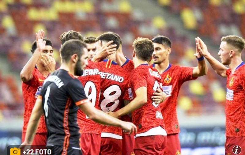 FCSB s-a calificat în turul II preliminar din Europa League, după ce a învins echipa armeană Șirak