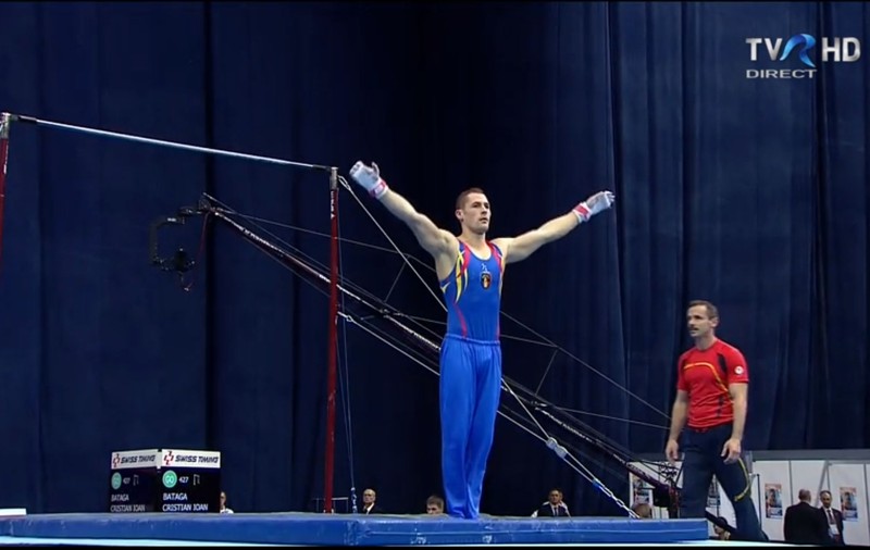  Cum s-a descurcat Cristian Băţagă, în finala CM de gimnastică