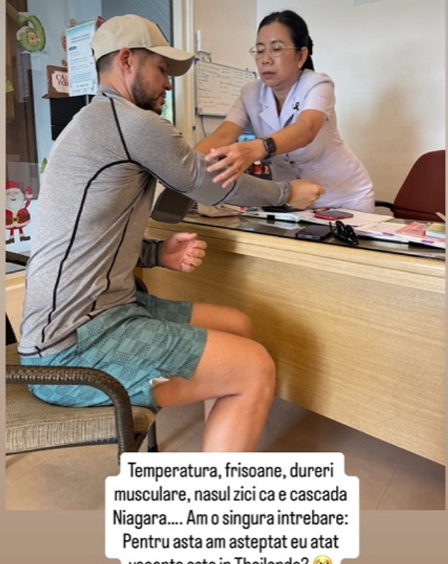 Ce a pățit Jorge în vacanța în Thailanda: „Mai e și prima oară aici. Două zile nu am ieșit din cameră”