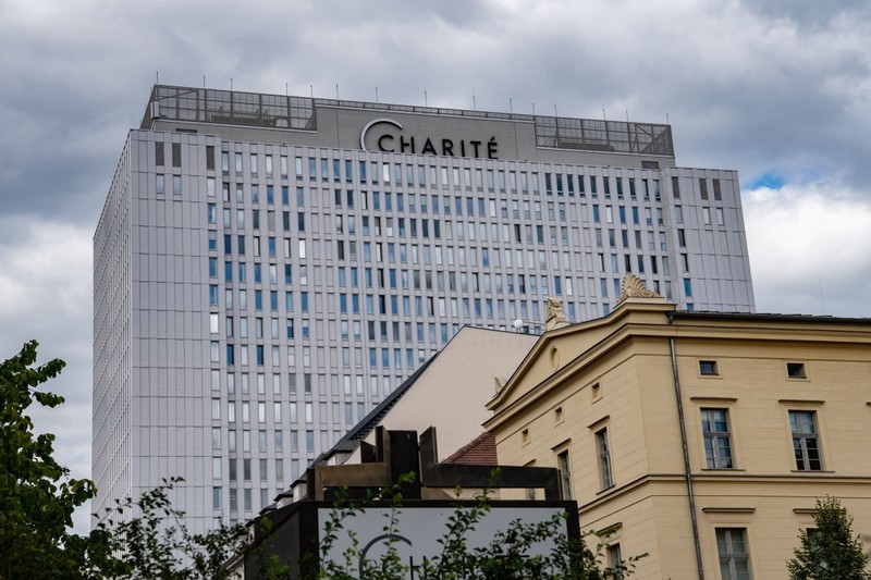 Spitalul Charité din Berlin unde se află acum Alexei Navalnîi. Foto: Hepta