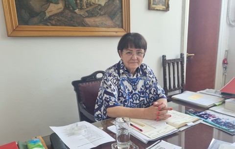 Andreia Bodea, directoarea Colegiului Național „I.L.Caragiale” din București nu a promovat proba de competențe a concursului pentru directori. Foto: Laura Macavei