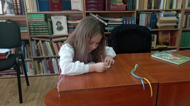 Solomia scrie un mesaj pentru „supereroul” ei