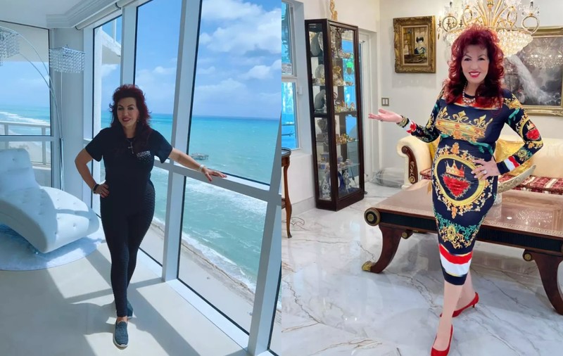 Imagini din casa în care locuiește Carmen Harra în America. Are și un apartament cu vedere la Oceanul Atlantic