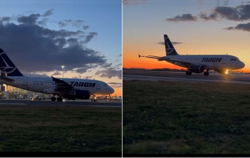 25.000 de oameni au urmărit pe Flight Radar 24 ultimul zbor al aeronavei TAROM Airbus A318 Aurel Vlaicu și ultima aterizare la Otopeni