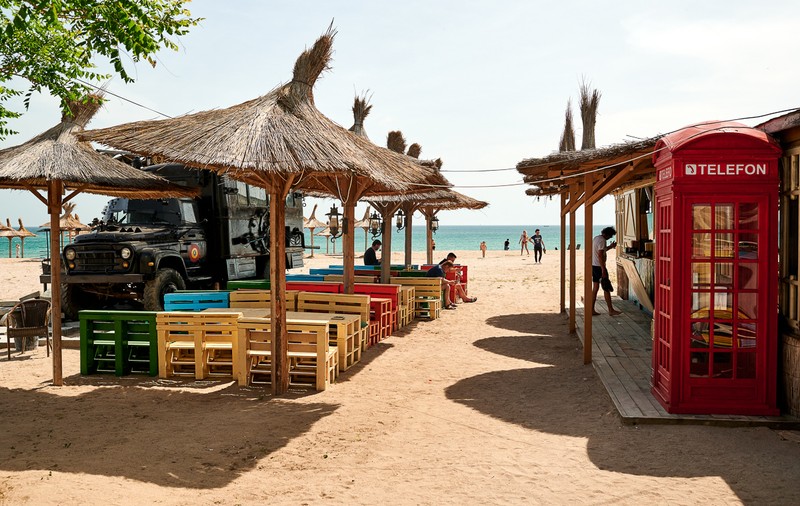 FOTOREPORTAJ | Vama Veche prinde viață. Pregătirile sunt în toi pentru momentul în care se va da startul sezonului estival