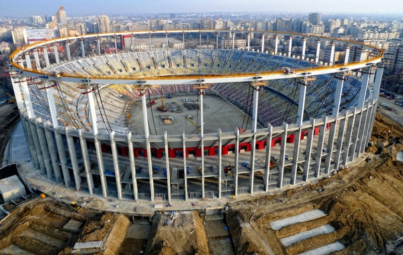 Foto| Iată  primele imagini aeriene ale stadionului "Naţional Arena"!