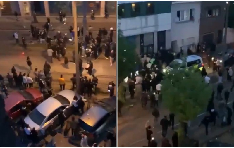 Sute de oameni au transmis în direct arestarea unui român de 25 de ani care a ucis un marocan, cu o seară înainte: „Îl recunoaștem și noi ca martir în ochii lui Allah”