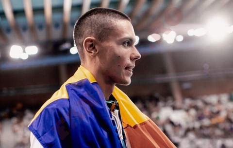 Ce CAMPION! Ce a făcut David Popovici imediat după ce a primit medalia de aur. Exclusiv