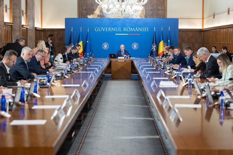 Ședință Guvern. Foto: Facebook / Dan Motreanu
