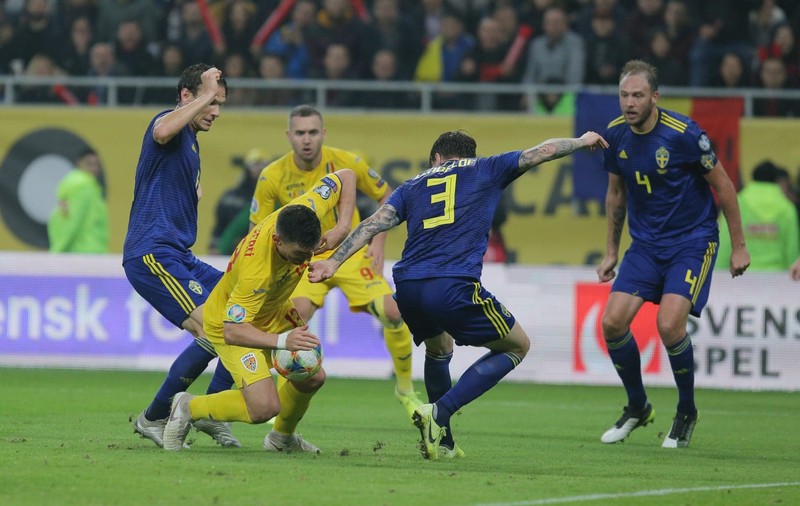 România - Suedia 0-2, în preliminariile Euro 2020. Contra pleacă după meciul din Spania