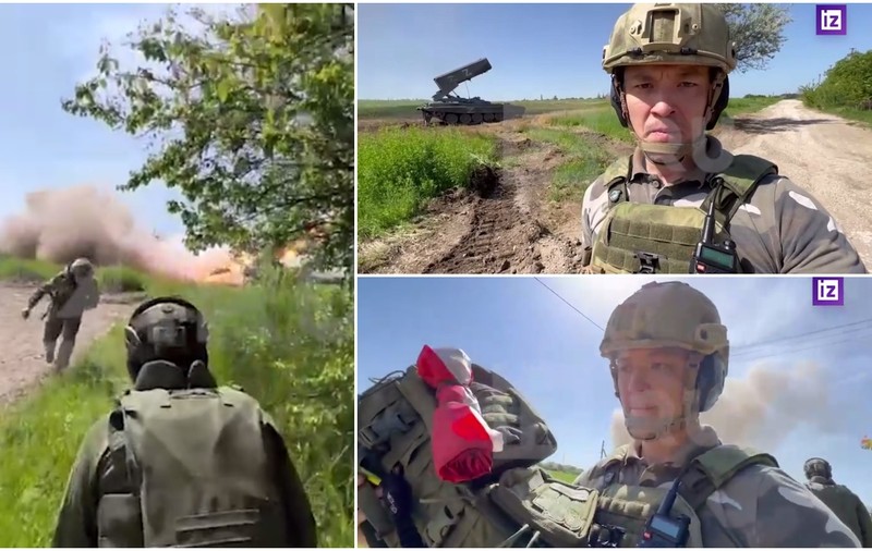 VIDEO | Lansator de rachete rusesc, distrus de ucraineni când era filmat de presa rusă și lăudat pentru eficiența lui pe front