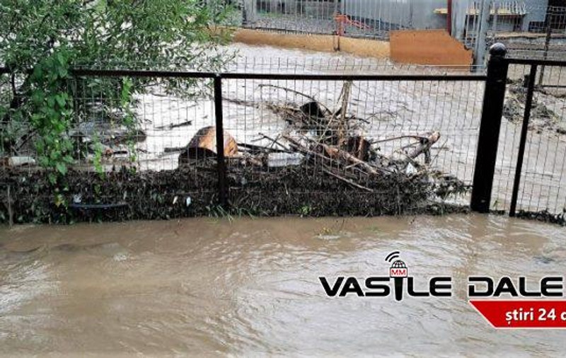 Un bărbat a fost luat de viitură în Borșa, județul Maramureș. A fost găsit înecat