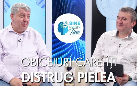 Dr. Alin Nicolescu și Dorin Chioțea, redactor-șef Libertatea.ro. Sursă foto: Libertatea