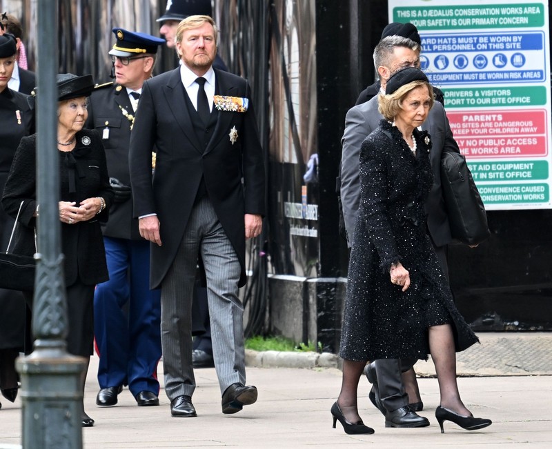 Regele Willem-Alexander al Olandei și regina Sofia a Spaniei. Foto: Profimedia