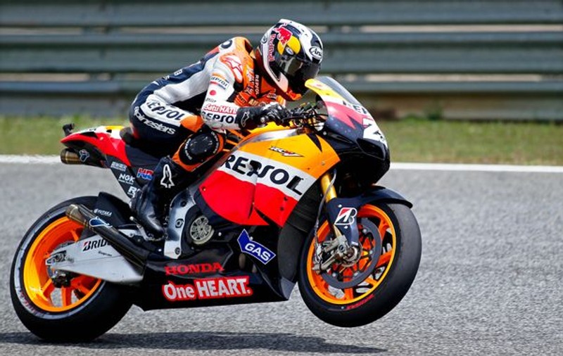 Spaniolul Dani Pedrosa a câştigat Marele Premiu al Spaniei la MotoGP. Jack Miller a vrut să-l bată pe Alvaro Bautista | VIDEO