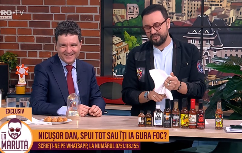 Nicușor Dan se dezice de Klaus Iohannis și dă vina pe sosul picant de la emisiunea lui Măruță: „Bineînțeles că nu l-aș lua la Cotroceni”