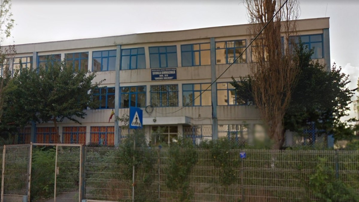 Școala din Constanța unde a avut loc incidentul. Foto: Google Maps