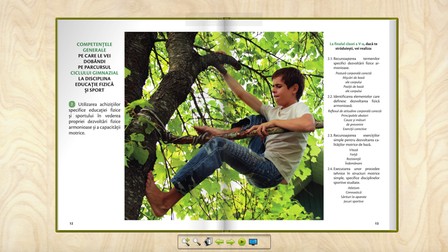 manual educatie fizica sport clasa V