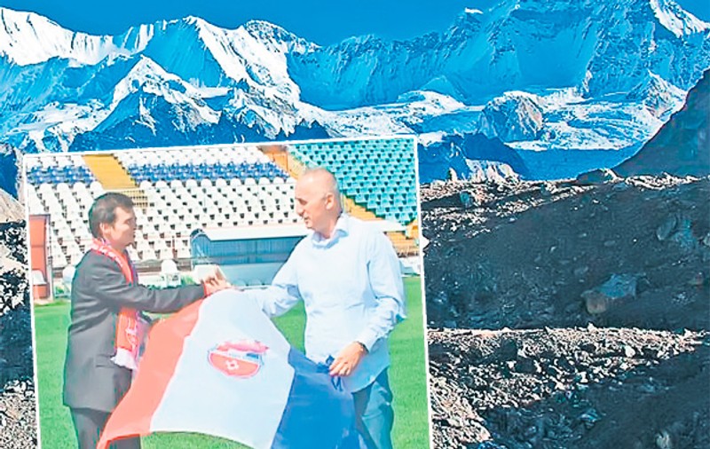 Alpinistul Tiberiu Pintilie va duce steagul Oţelului la 8.201 metri