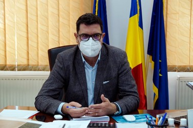 Horia Bugarin, primarul comunei Dumbrăvița | Foto: Facebook