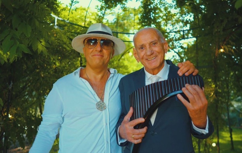 Costi Ioniță și maestrul Gheorghe Zamfir au lansat împreună „Mi Reina” | Foto: PR