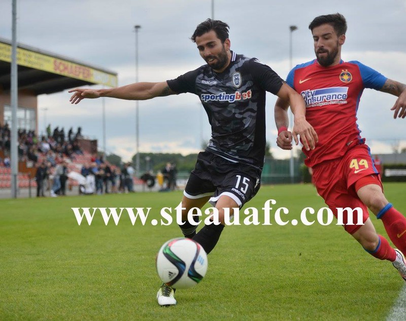 Steaua a câștigat caterinca împotriva grecilor de la PAOK, dar e în pericol să piardă doi jucători pentru finala Cupei Ligii / GALERIE FOTO și VIDEO