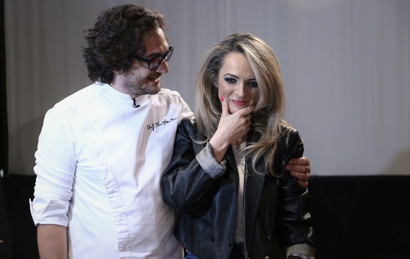 Gest romantic pentru soția lui chef Florin Dumitrescu, pe platoul Chefi la cuțite