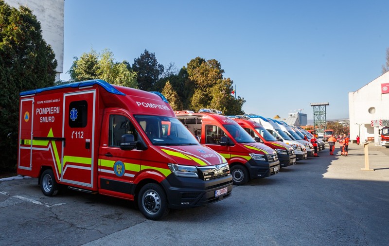 1.200 de ambulanțe noi până în 2026, prin PNRR: investiție majoră pentru modernizarea serviciilor de urgență