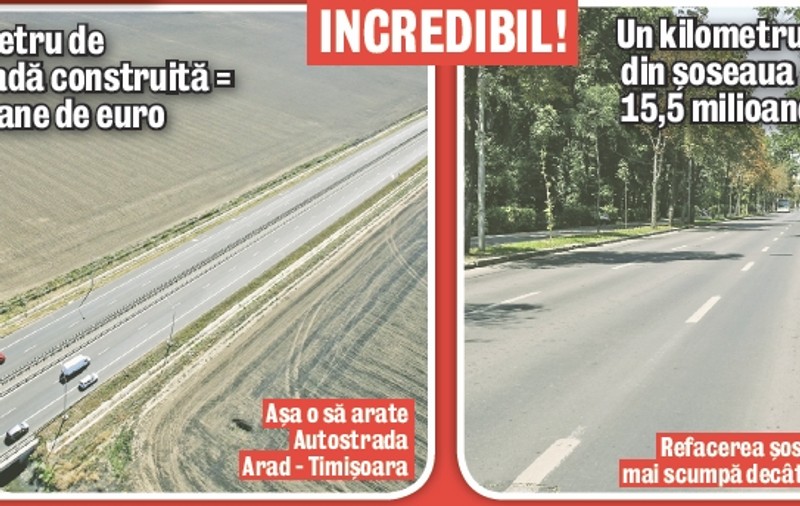 Să repari o stradă în Bucureşti costă mai mult ca o autostradă