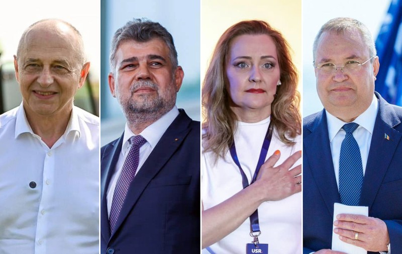 SONDAJ. Mircea Geoană, lider cu 21%, Marcel Ciolacu pe locul al doilea, cu 17,2%. Elena Lasconi, scor dublu față de Nicolae Ciucă
