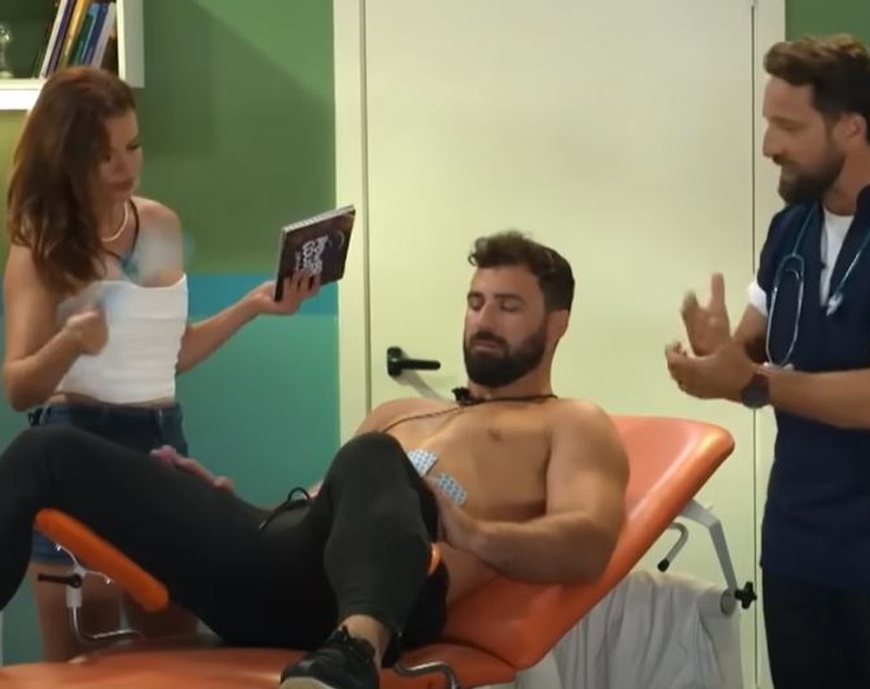 Power Couple România 20 ianuarie 2025. Bărbații au simțit durerile travaliului la proba „Au, mami!”: „Începe deja să bată cuie în tine”