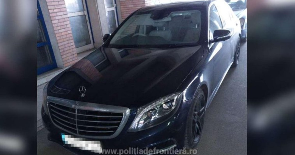 O mașină în valoare de 60.000 de euro furată din Anglia a fost descoperită la vama Borș
