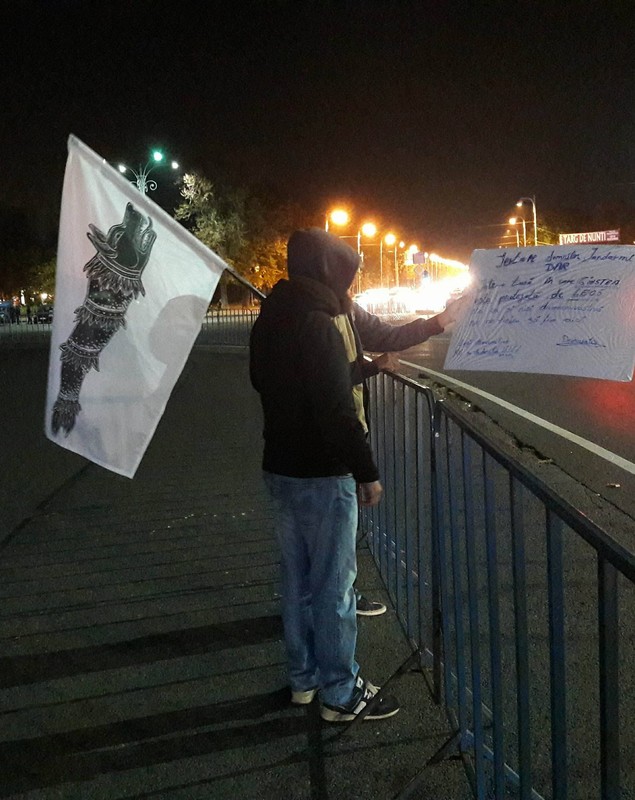 FOTO&VIDEO/ Protest în Capitală. 20.000 de oameni au participat la un marș din fața Guvernului până la Palatul Parlamenului