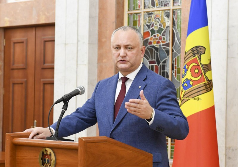 Igor Dodon și-a impus guvernul în Republica Moldova. FOTO: EPA
