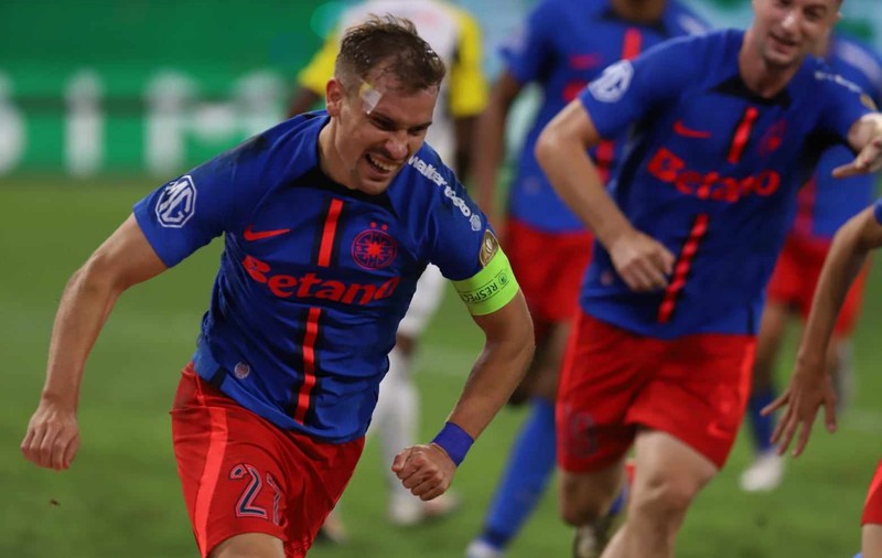 FCSB, calificare senzațională în faza principală a Europa League, după golul lui Darius Olaru din minutul 90+3 | FOTO