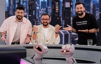 Radu Ciucă, alături de Cătălin Măruță și de Oase la emisiunea „Furnicuțele” | sursa foto: Antena 1