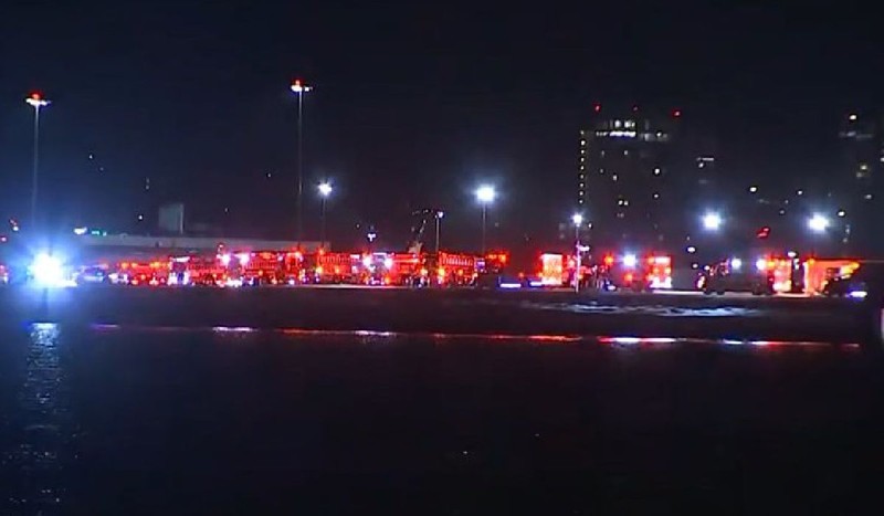 Intervenție American Airlines ,DC, Sua 30 ianuarie 2025 Foto: NBC News