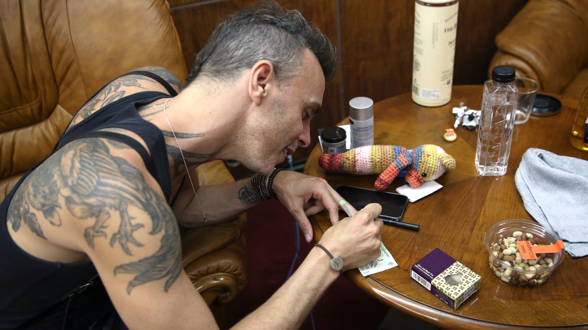 Asaf Avidan autograf Foto: Florin Ghioca