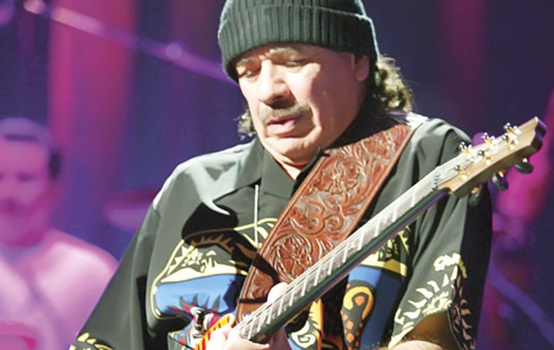 Santana cântă prima oară în România