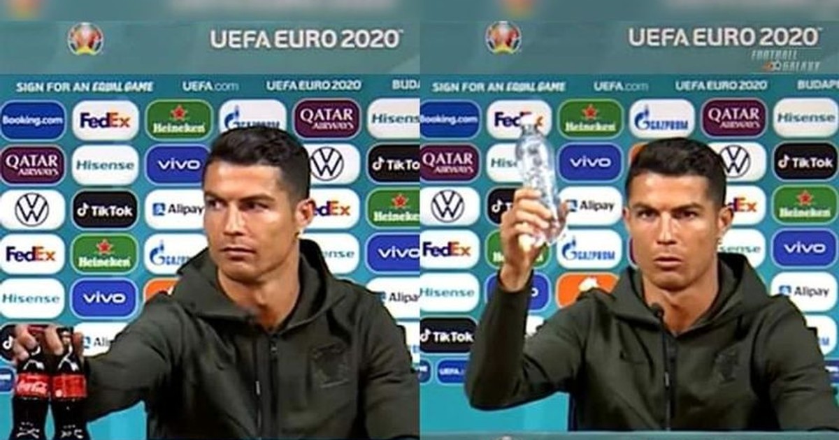 Cristian Ronaldo scade cu 4 miliarde de lei valoarea acțiunilor Coca-Cola la bursă