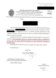 Răspunsul PMB la petiţia unui cetăţean.