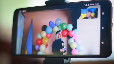 Diana și Pavlo și-au unit destinele online.