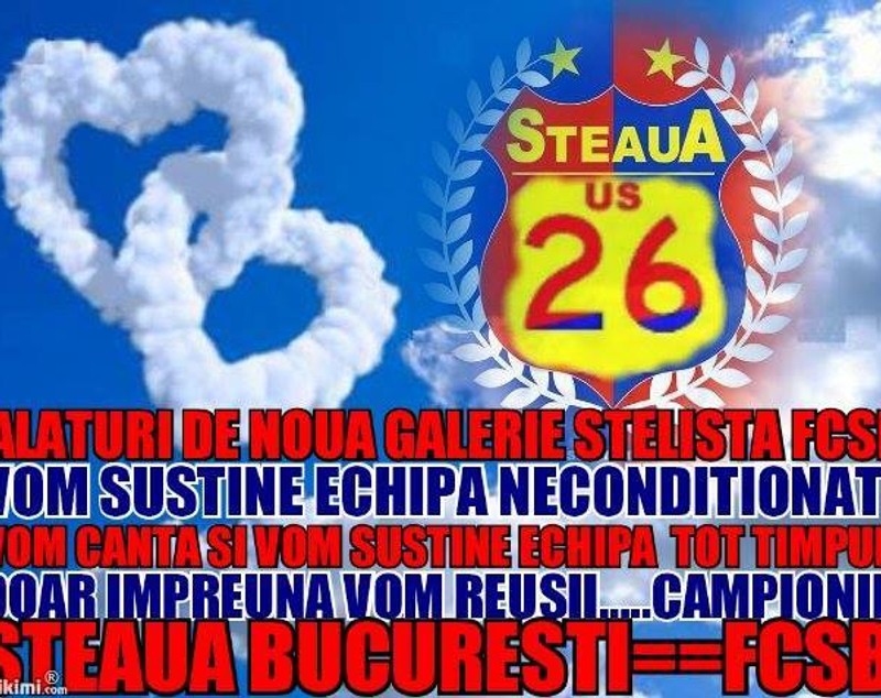 FCSB OLE! Fanii echipei lui Becali au făcut o nouă galerie / GALERIE FOTO