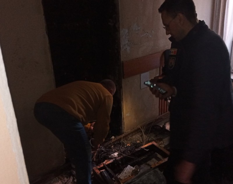Incendiu în clădirea guvernului de la Chișinău, într-unul dintre birouri